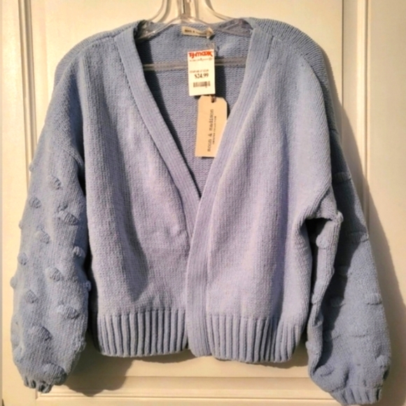 moon & madison Sweaters - Moon & Madison NWT Light blue Cardigan Size S NWT